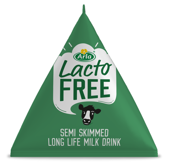 Arla Lactofree Long Life Semi Skimmed Milk Drink Portion Packs 5x20ml Arla UK