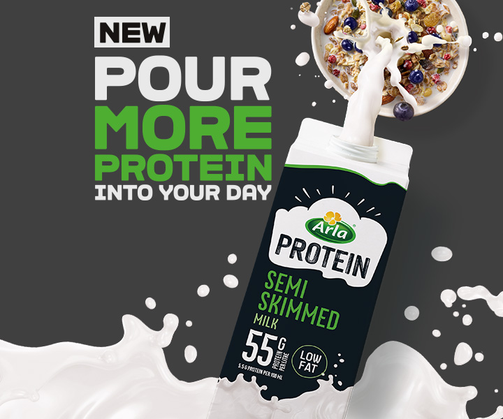 Arla Protein semi skimmed Milk