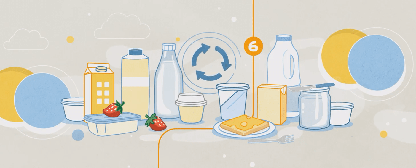 Wrapping our food. Closing the loops