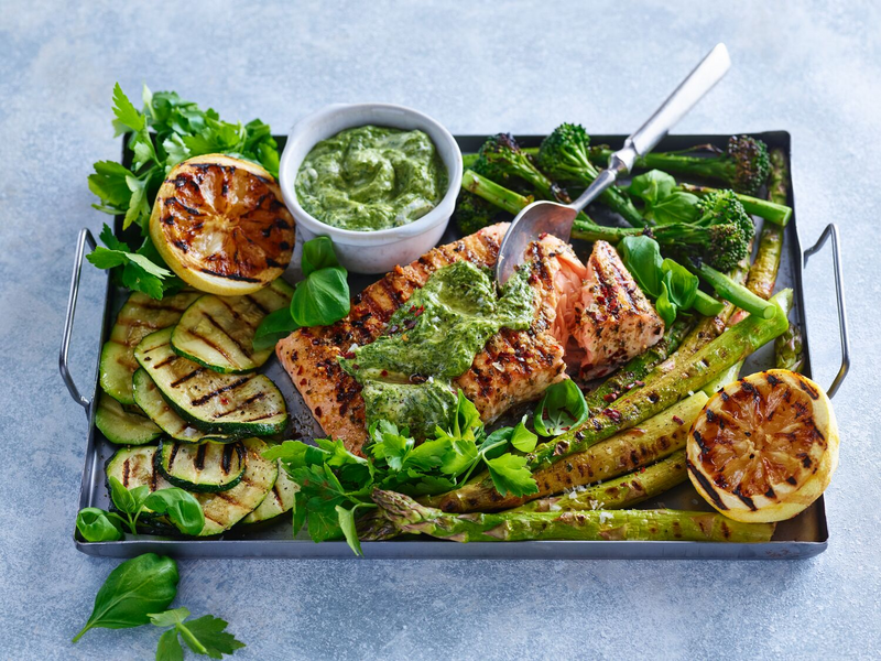 Grilled meat, fish and more 