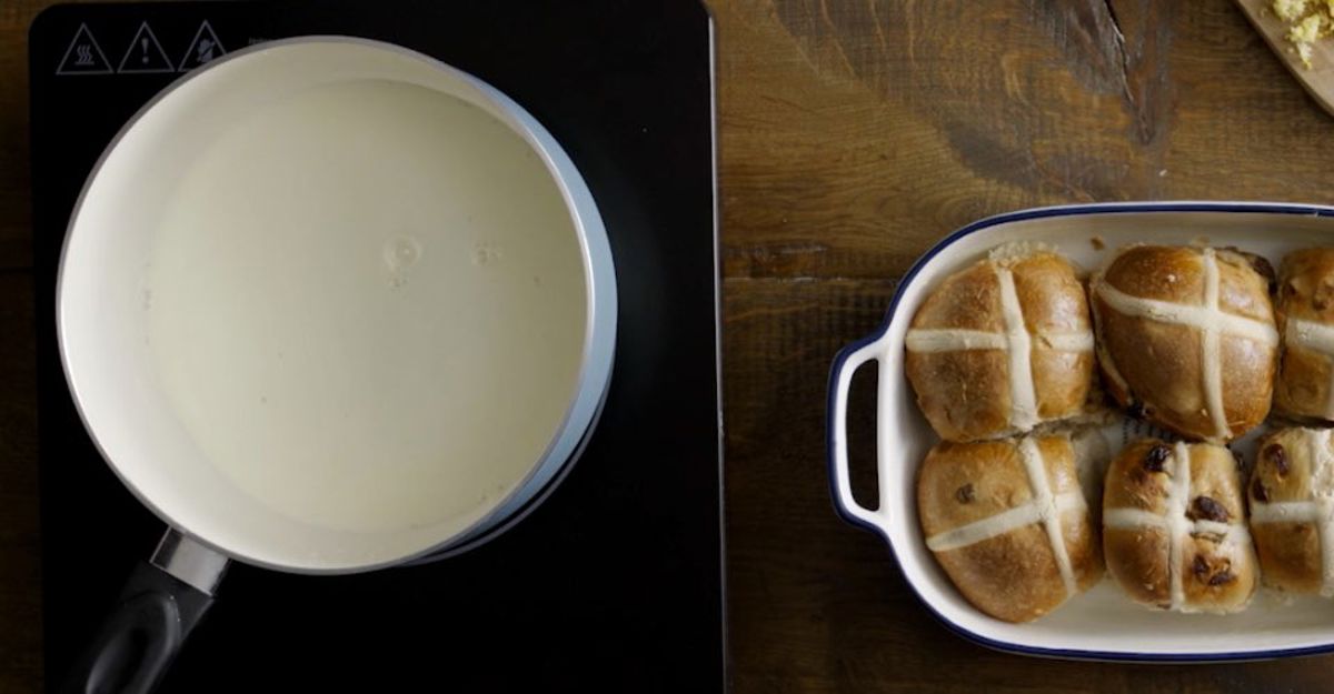 Heat the milk
