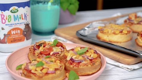 Quick Crumpet Pizzas