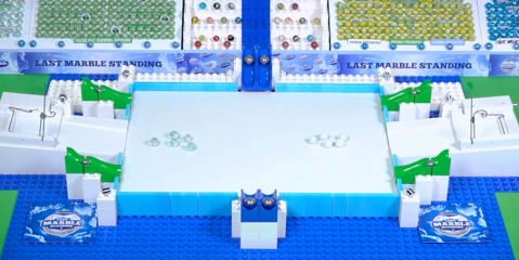 A marble area for collision