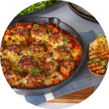 Turkey Meatball Bake