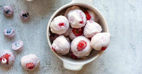 Frozen Yogurt Bites