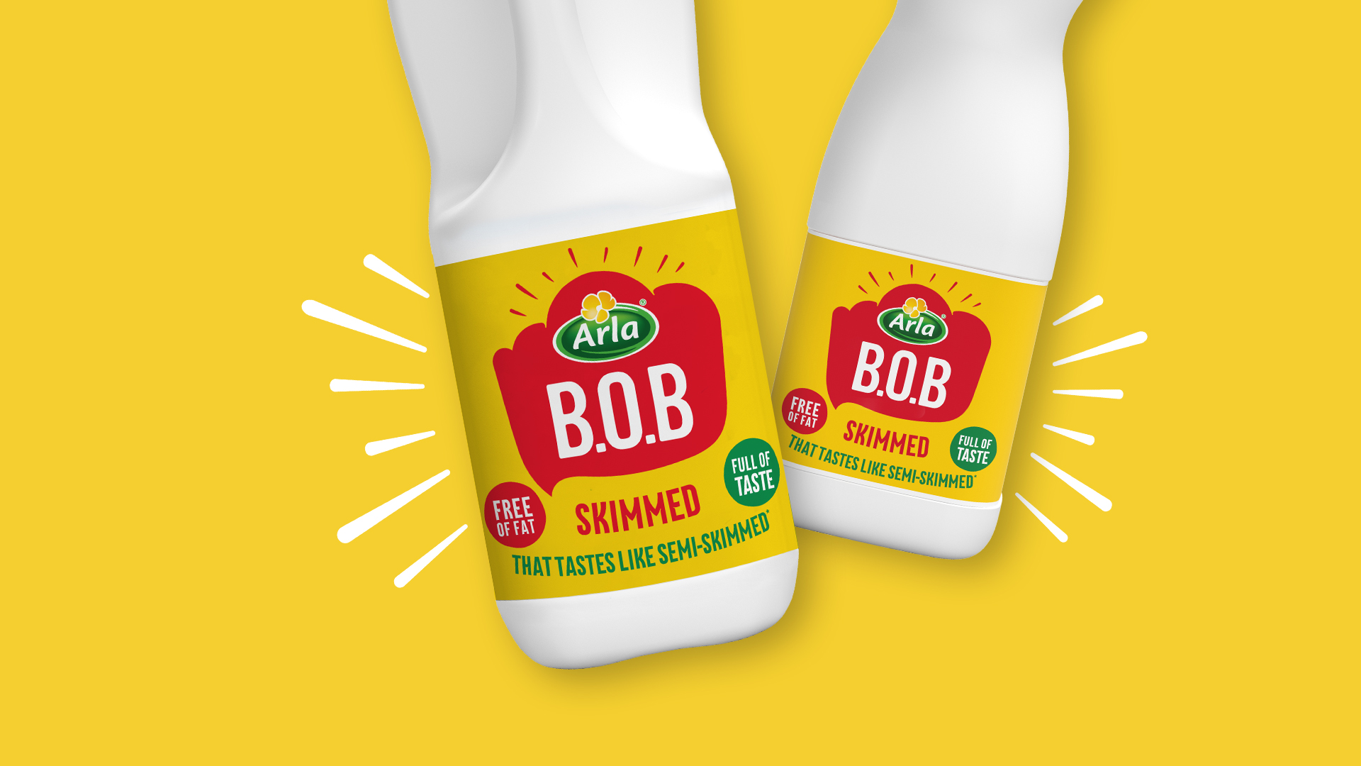 Arla B.O.B. skimmed milk