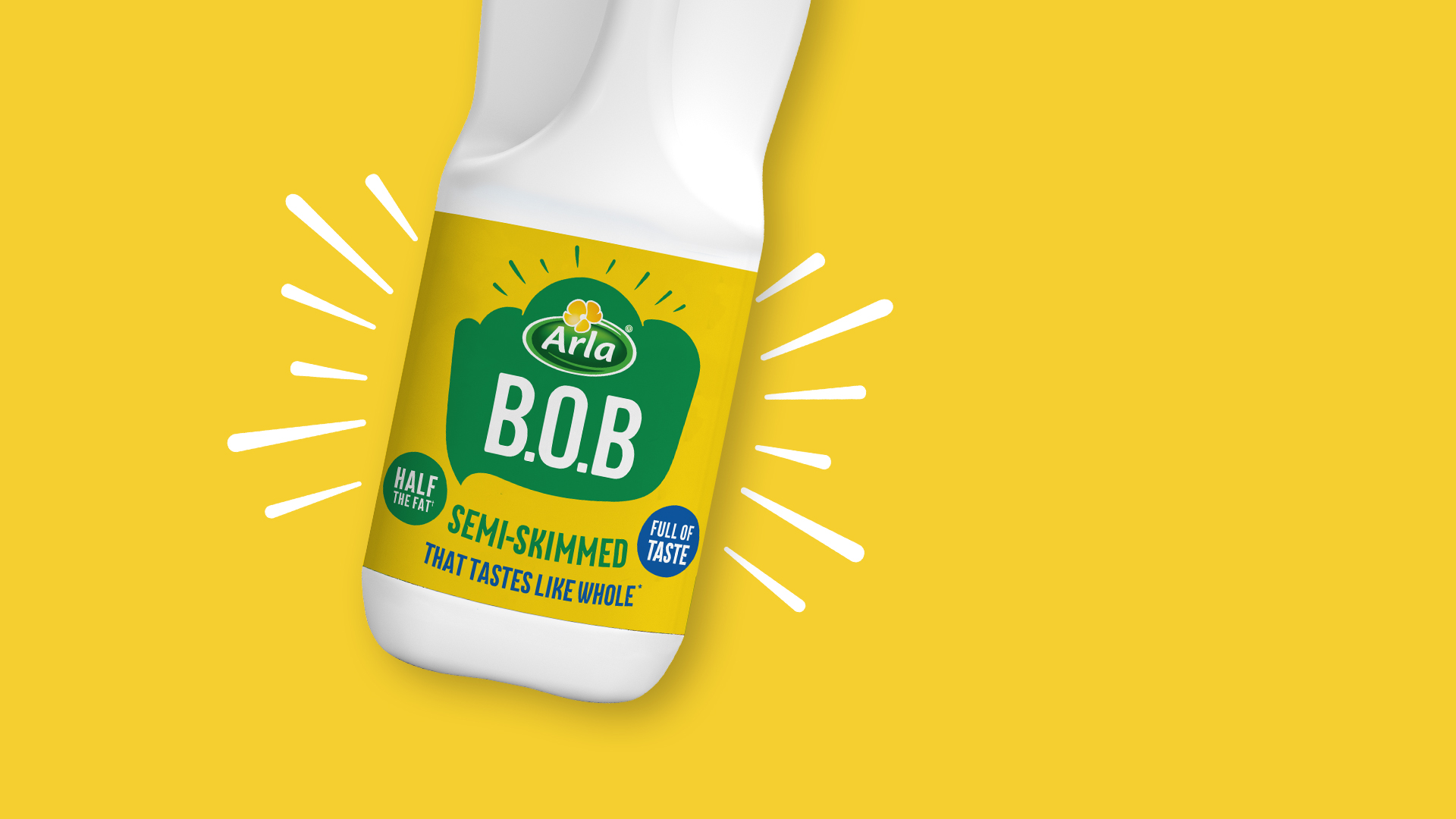 Arla B.O.B semi-skimmed milk
