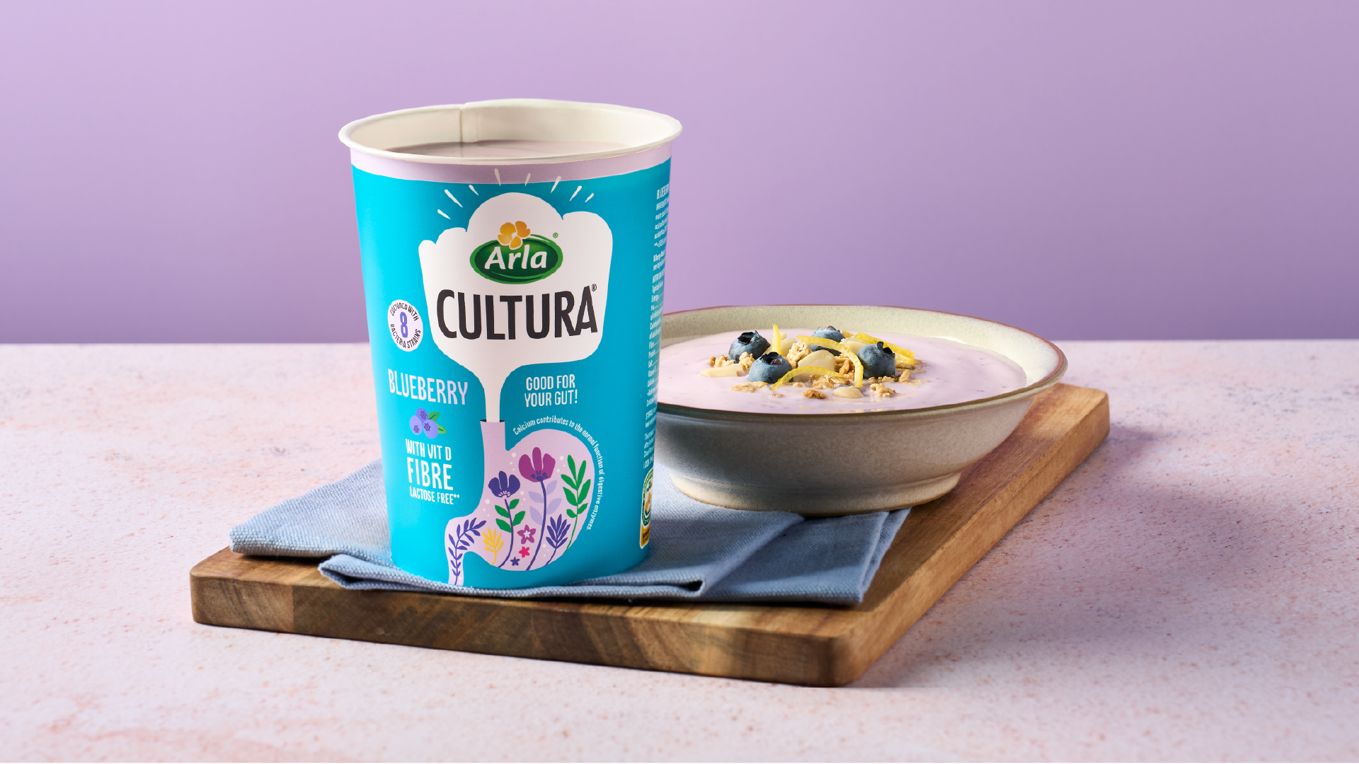 Arla Cultura® Blueberry Yogurt 450g
