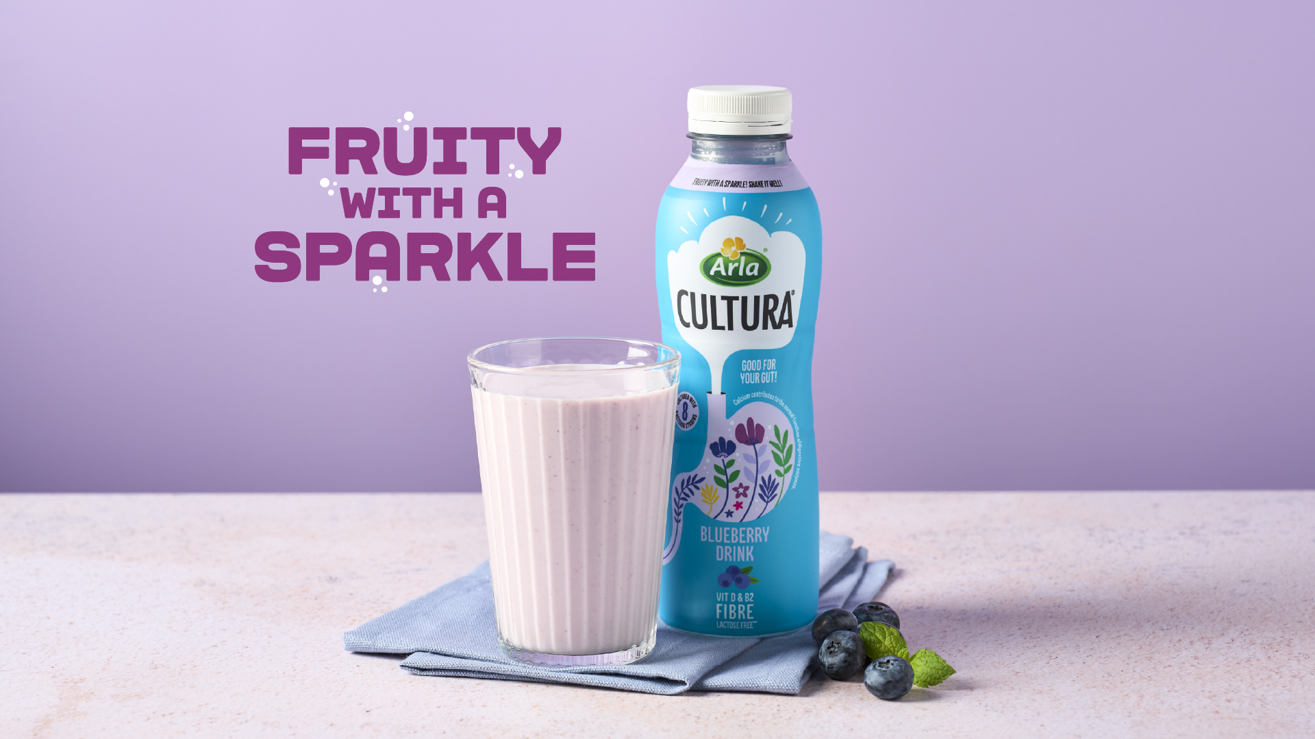 Arla Cultura® Blueberry Drink 500ml