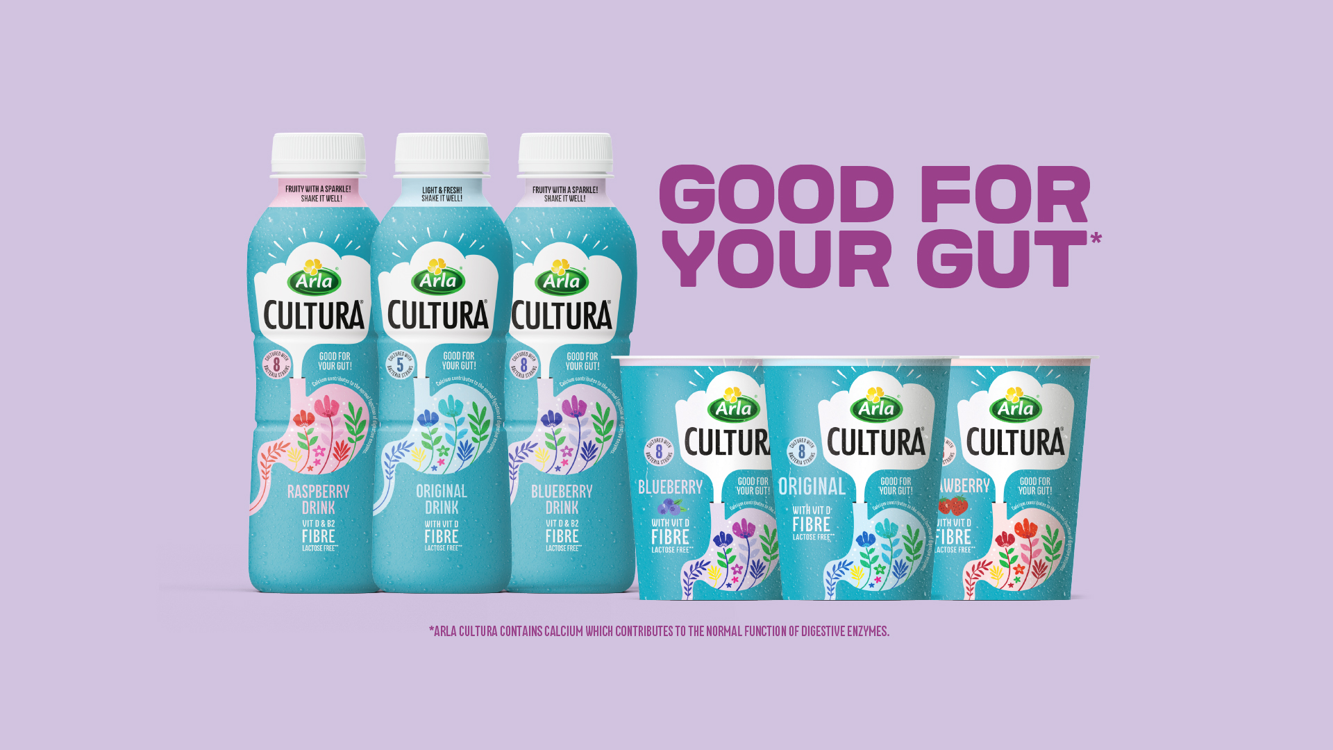 Say hello to the new Arla Cultura® range!