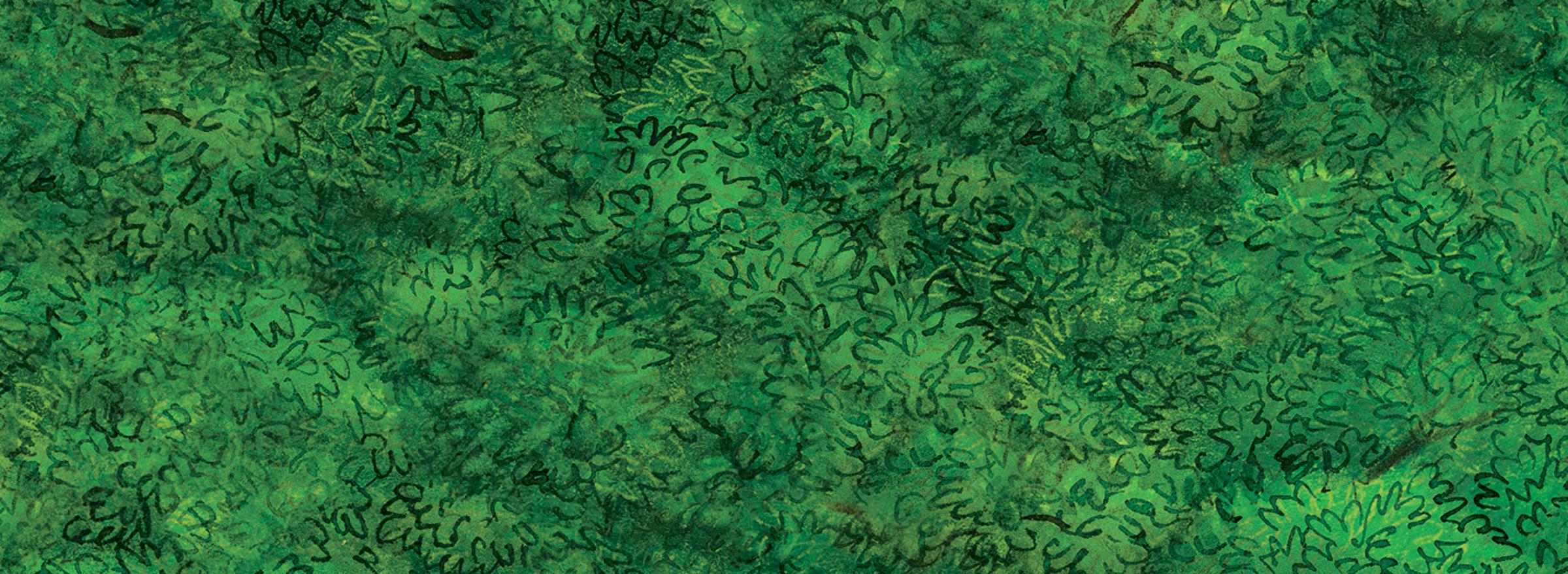 Illustrated leaf background