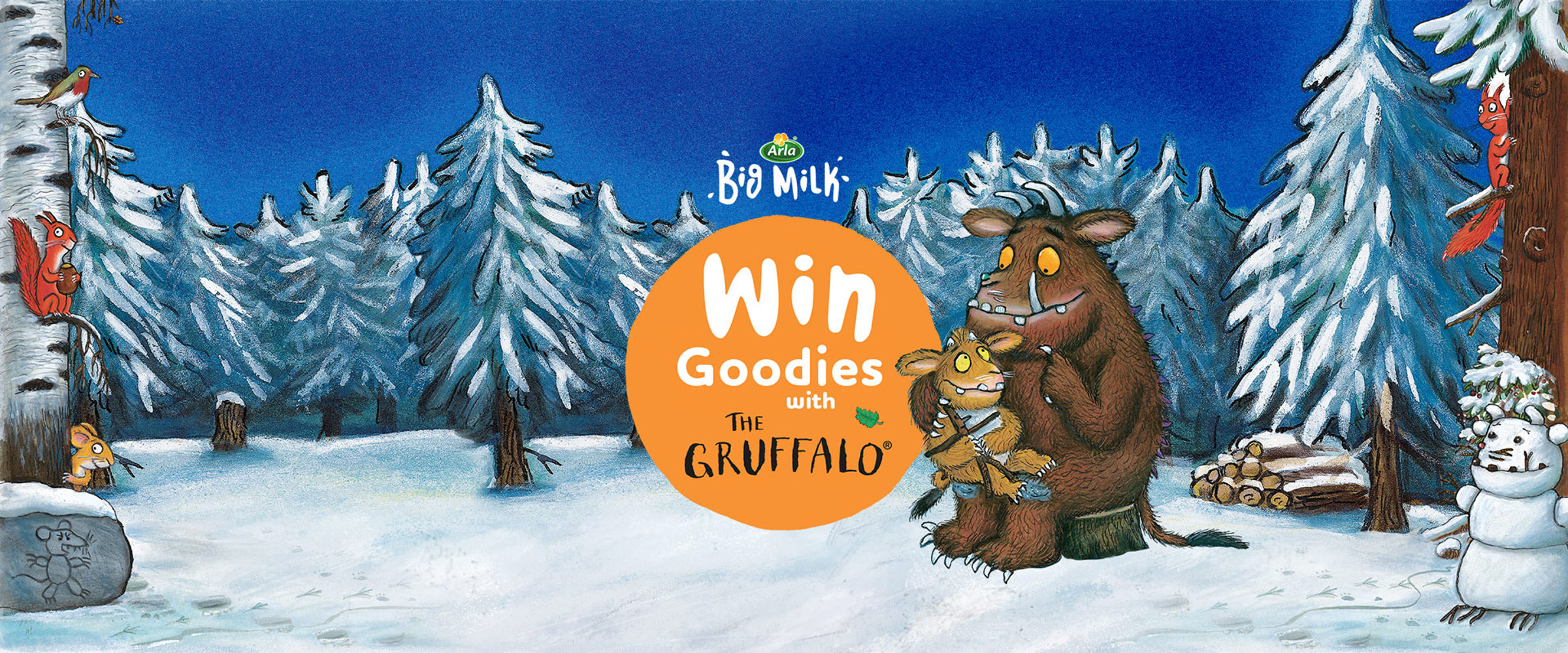 Win Goodies with The Gruffalo