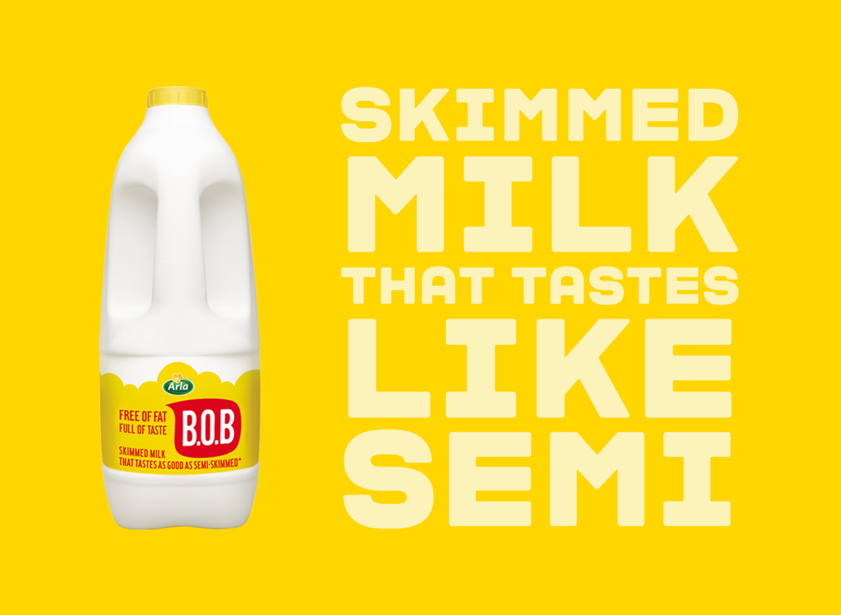 Skimmed milk that tastes like semi