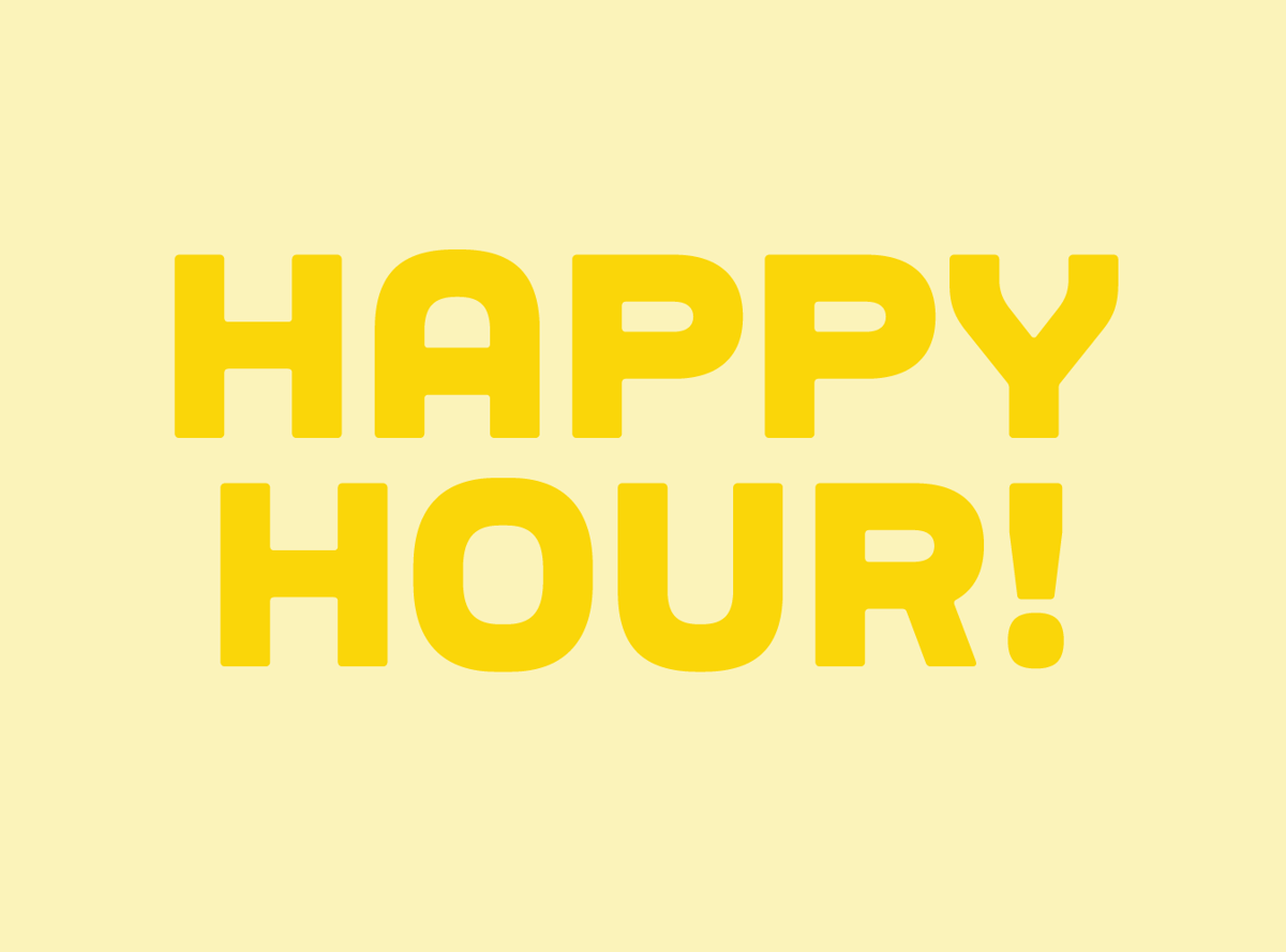 Happy Hour!