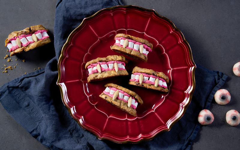 Trick or treat with sweet Halloween snacks