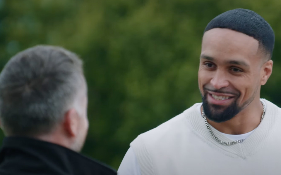 Cravendale farm tour with Ashley Banjo