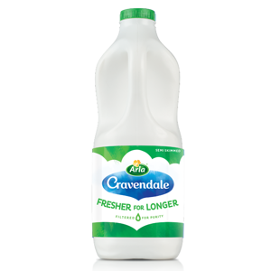 Cravendale Semi skimmed Milk 2l