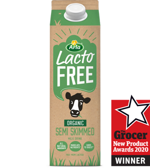 Arla Lactofree Organic Semi Skimmed Milk Drink 1L