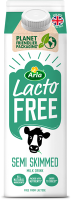 Arla Lactofree Semi Skimmed Milk Drink 1L
