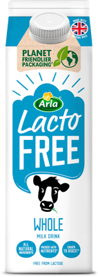 Arla Lactofree Whole Milk Drink 1L