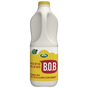 Why not give Arla B.O.B Skimmed milk a try?