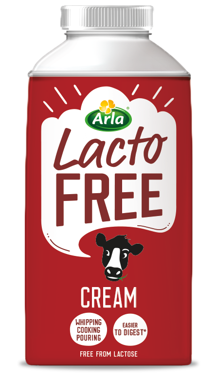 Arla® LactoFREE Whipping & Cooking Cream 200ml (about 250 ml)