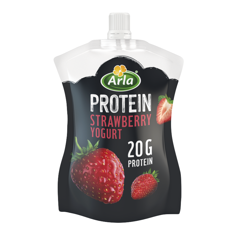 Arla Protein Strawberry Pouch 200g