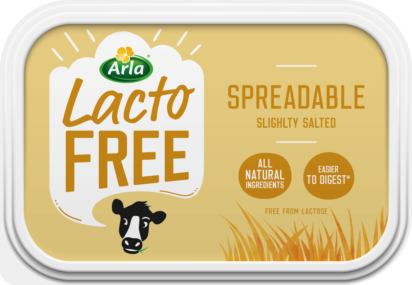 Arla Lactofree Slightly Salted Spreadable 250g