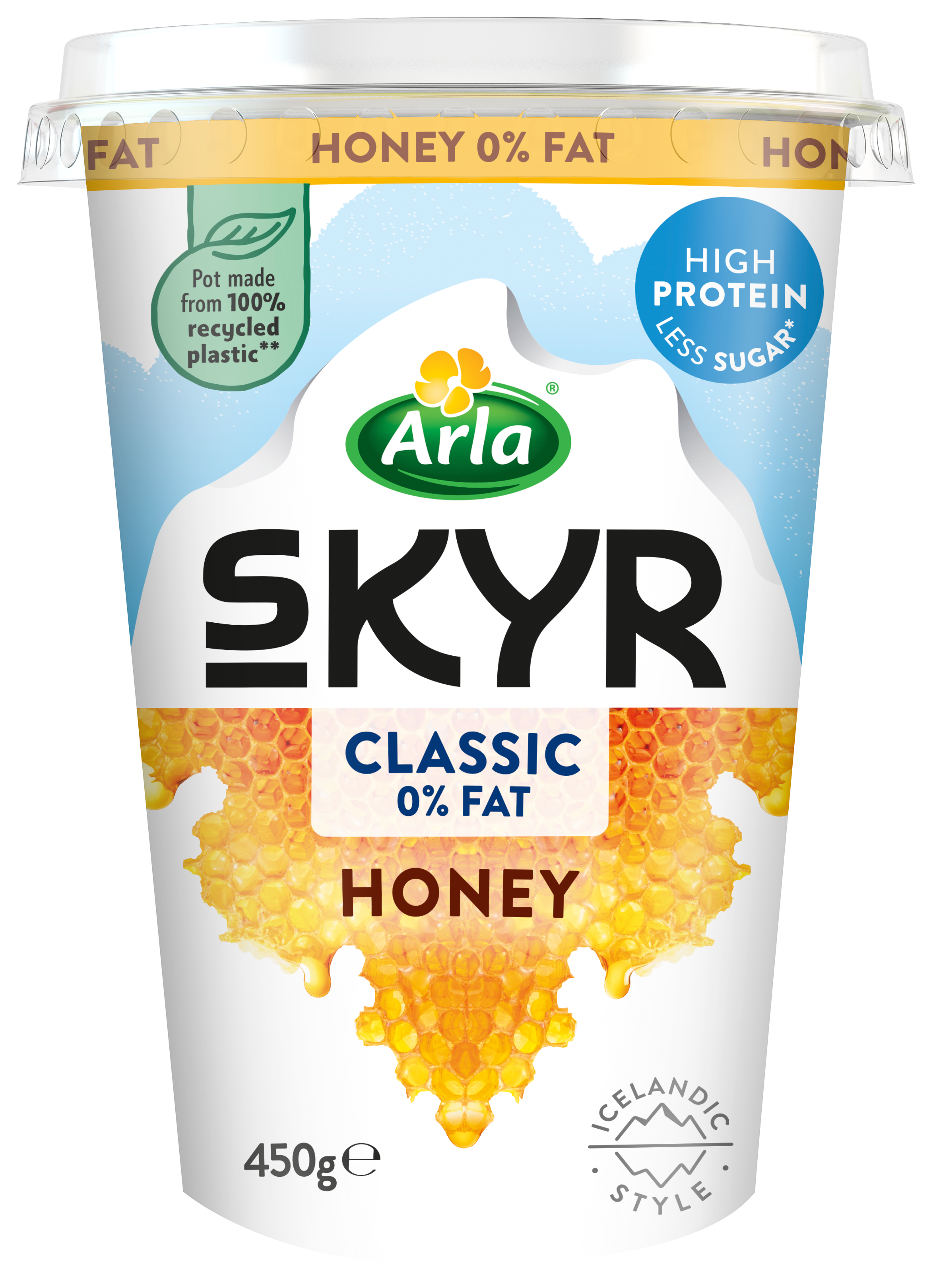 Discontinued Skyr Honey 450g (Discontinued)