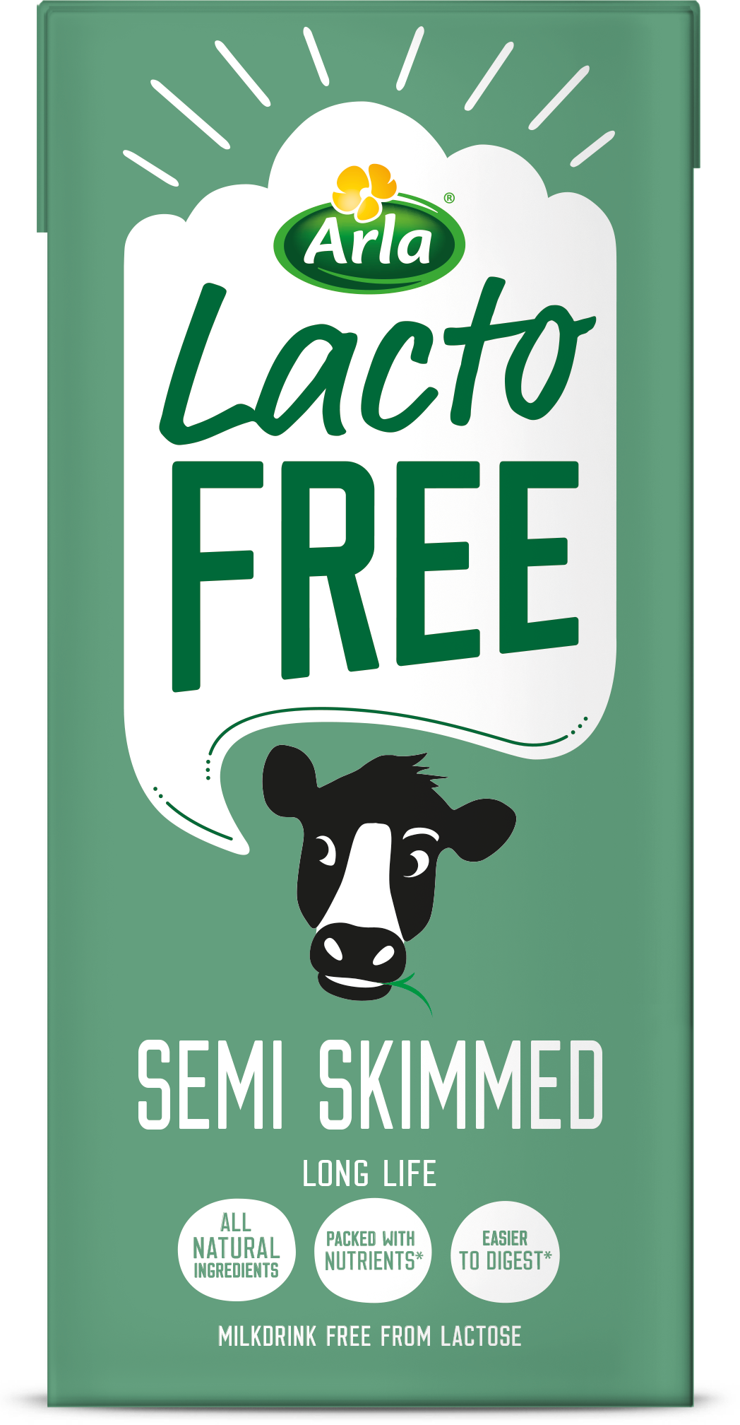 Arla Lactofree Long-life Semi-Skimmed Milk Drink 1L