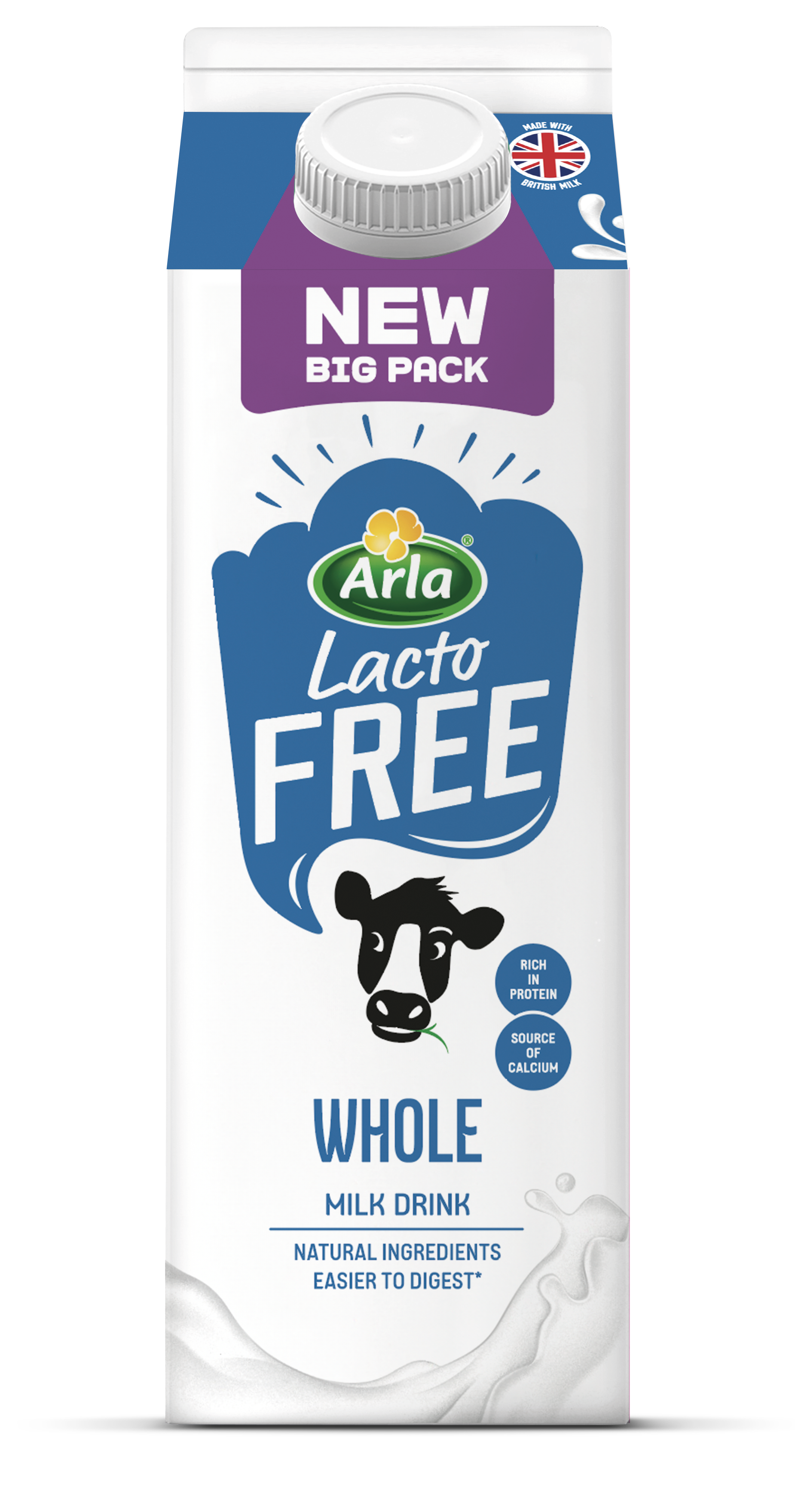 Arla Lactofree Whole Milk Drink 2L